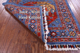 Turkmen Ersari Hand Knotted Wool Runner Rug - 2' 9" X 15' 9" - Golden Nile