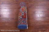 Turkmen Ersari Hand Knotted Wool Runner Rug - 2' 9" X 15' 9" - Golden Nile