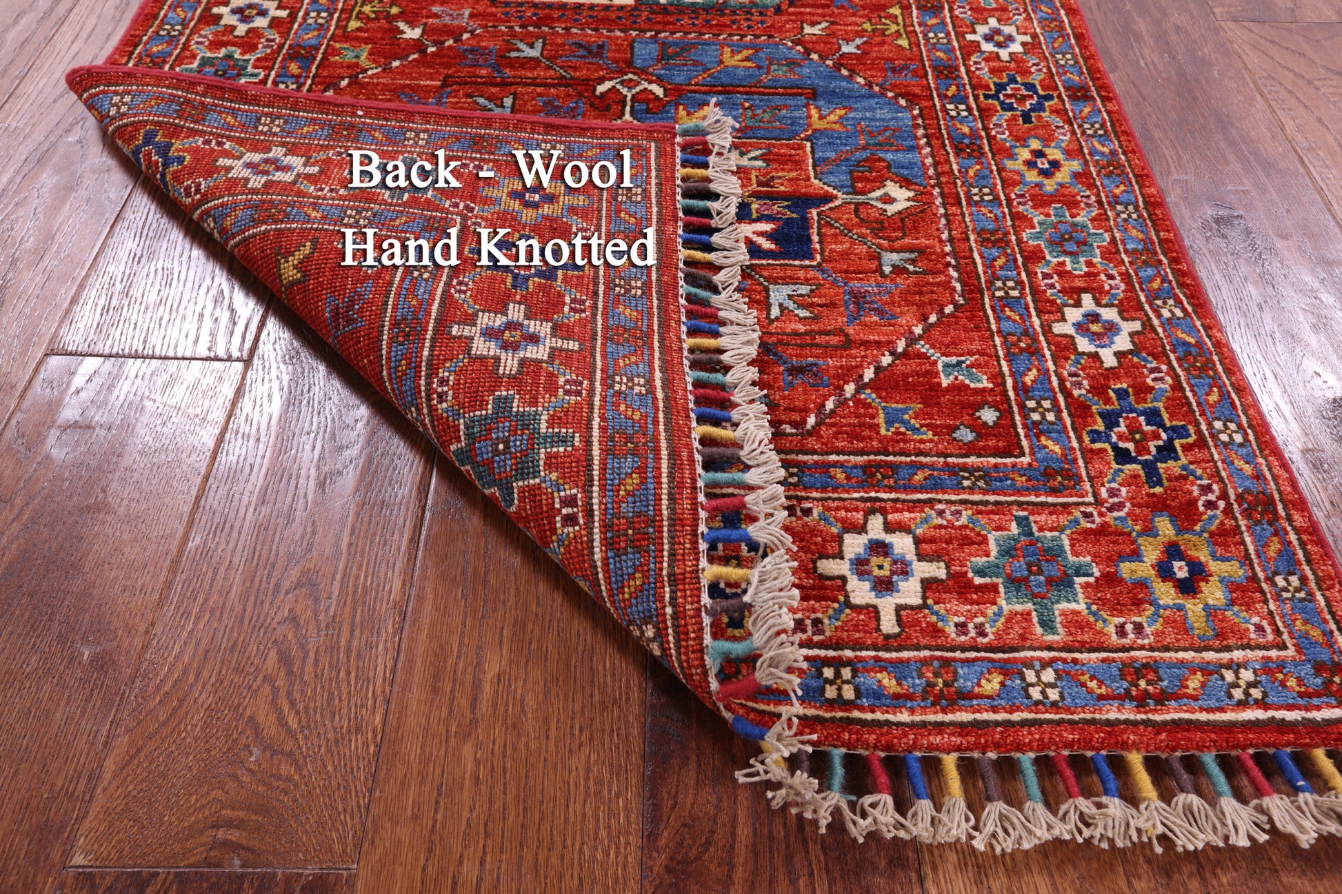 Turkmen Ersari Hand Knotted Wool Rug - 2' 9" X 4' 3" - Golden Nile