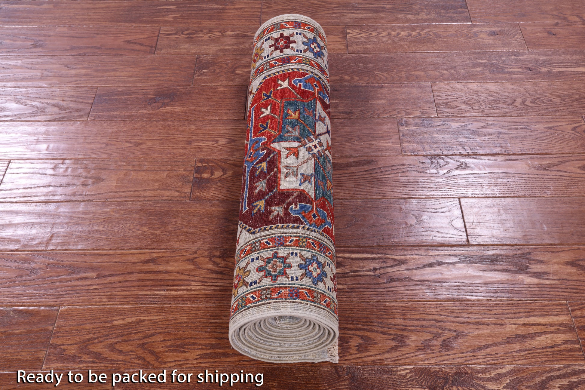 Turkmen Ersari Hand Knotted Wool Runner Rug - 2' 8" X 10' 2" - Golden Nile