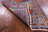 Turkmen Ersari Hand Knotted Wool Runner Rug - 2' 8" X 8' 2" - Golden Nile