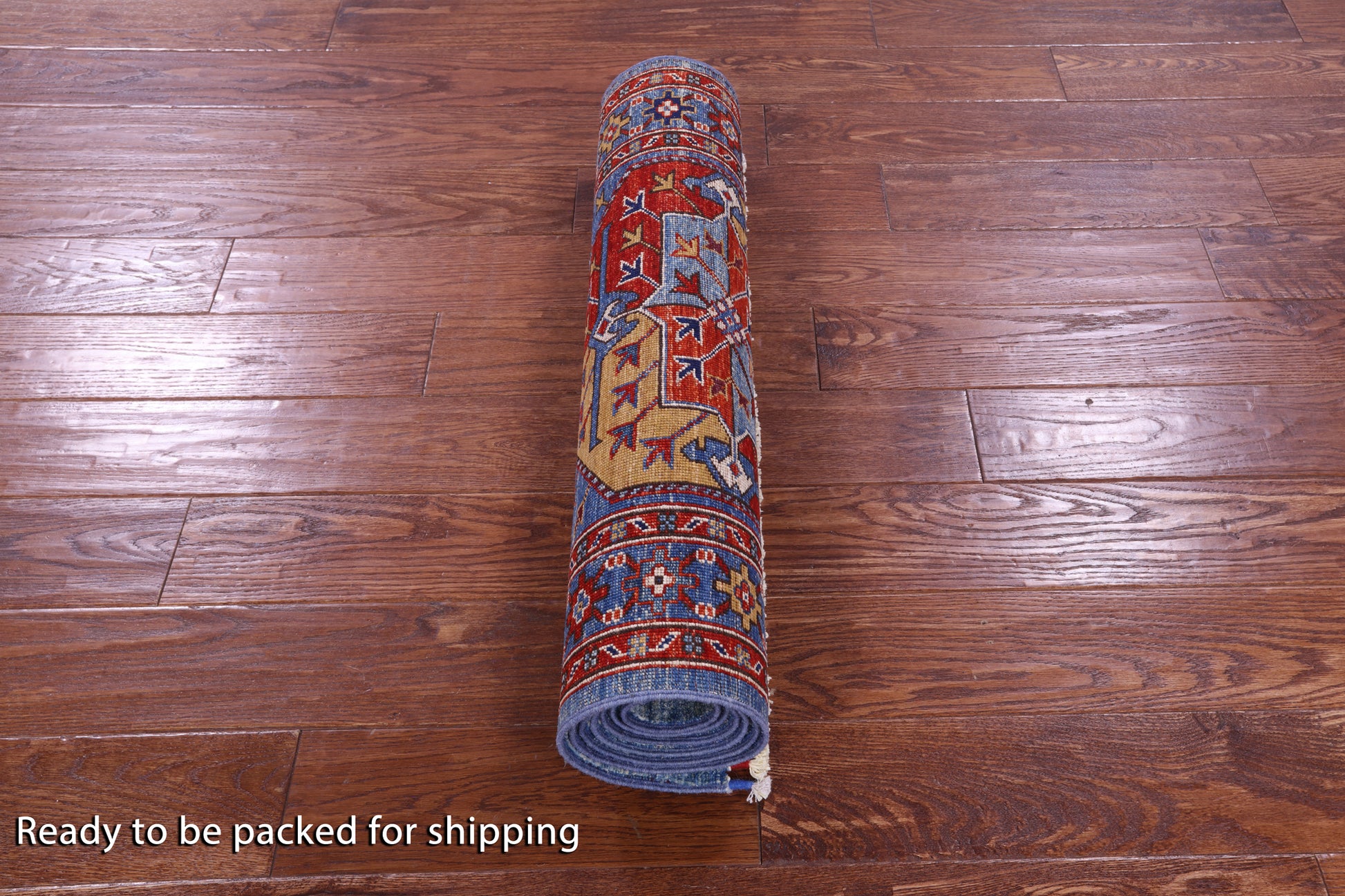 Turkmen Ersari Hand Knotted Wool Runner Rug - 2' 8" X 8' 2" - Golden Nile