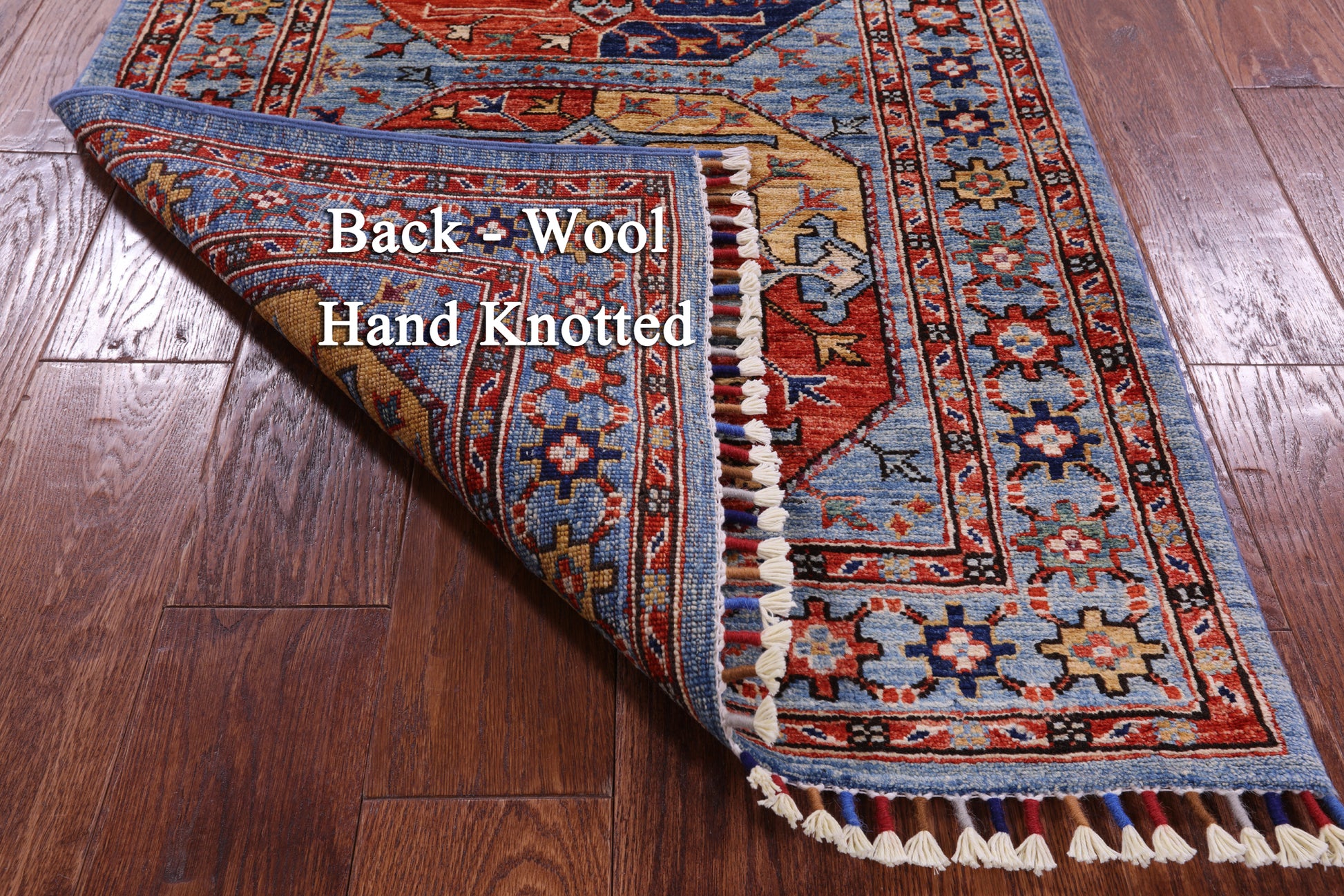 Turkmen Ersari Hand Knotted Wool Runner Rug - 2' 8" X 6' 11" - Golden Nile