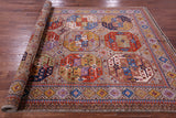 Turkmen Ersari Hand Knotted Wool Rug - 6' 5" X 9' 7" - Golden Nile