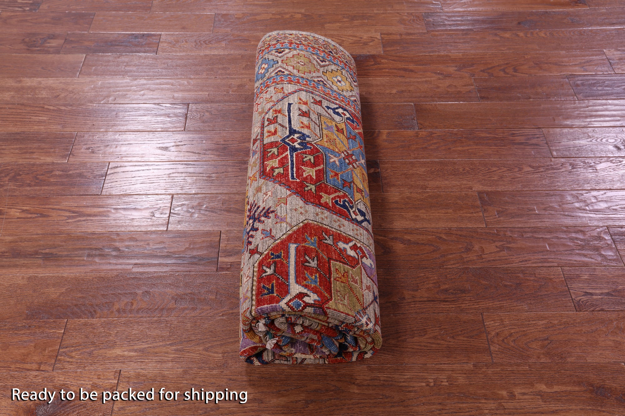 Turkmen Ersari Hand Knotted Wool Rug - 6' 5" X 9' 7" - Golden Nile