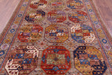 Turkmen Ersari Hand Knotted Wool Rug - 6' 5" X 9' 7" - Golden Nile