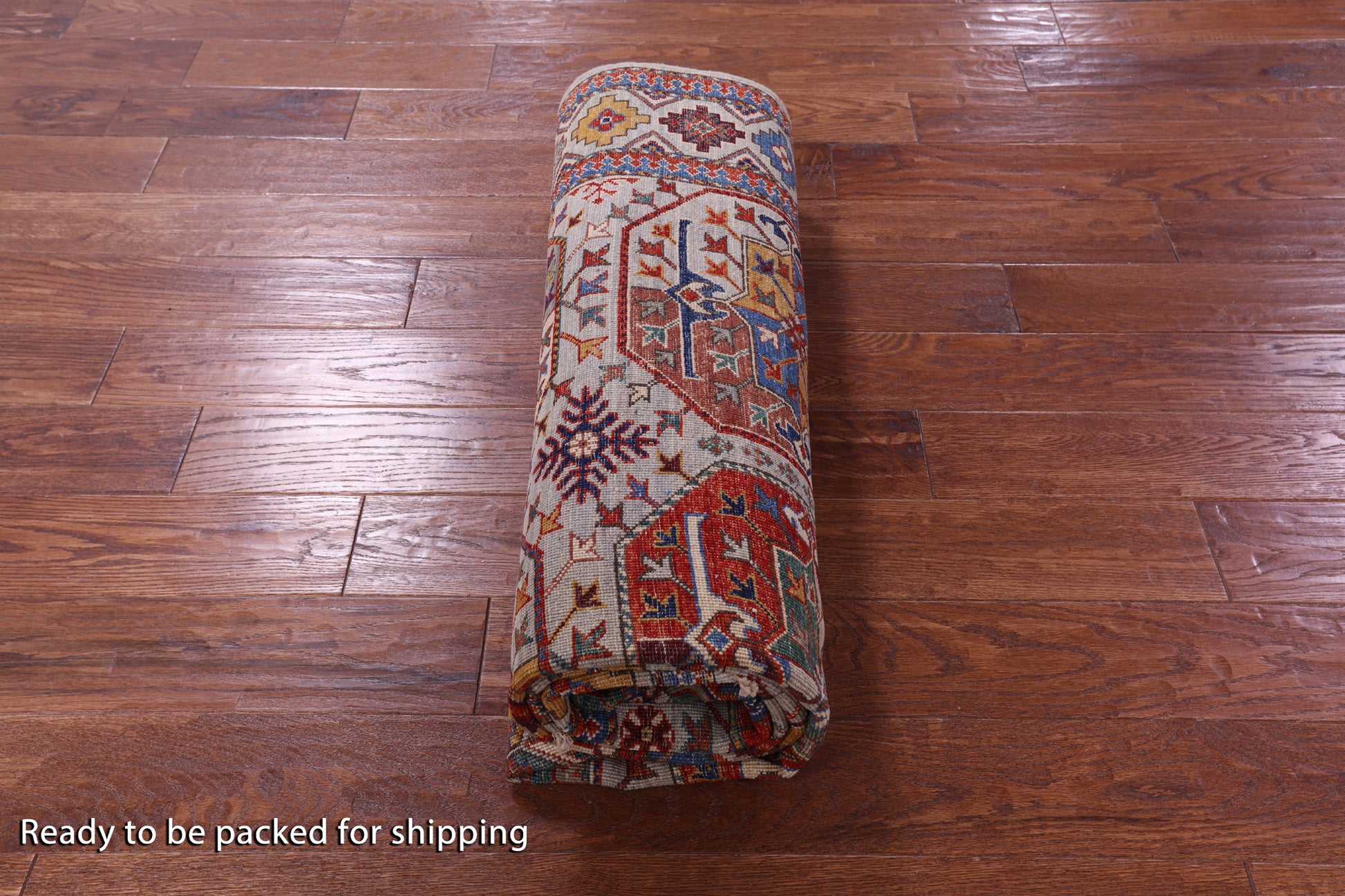Turkmen Ersari Hand Knotted Wool Rug - 5' 7" X 8' 0" - Golden Nile