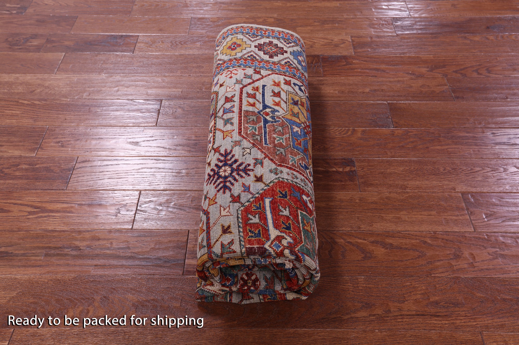 Turkmen Ersari Hand Knotted Wool Rug - 5' 7" X 8' 0" - Golden Nile