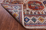 Turkmen Ersari Hand Knotted Wool Rug - 5' 7" X 8' 0" - Golden Nile