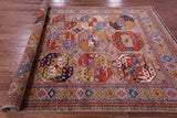 Turkmen Ersari Hand Knotted Wool Rug - 6' 4" X 9' 6" - Golden Nile