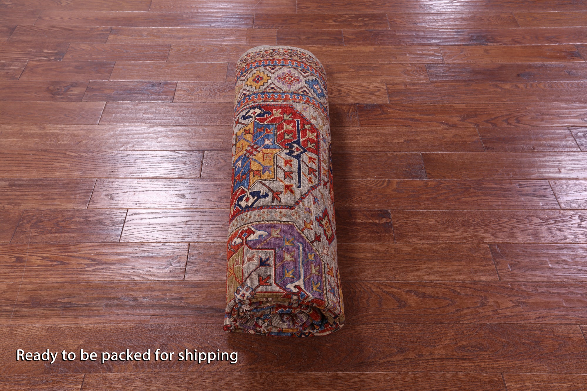 Turkmen Ersari Hand Knotted Wool Rug - 6' 4" X 9' 6" - Golden Nile