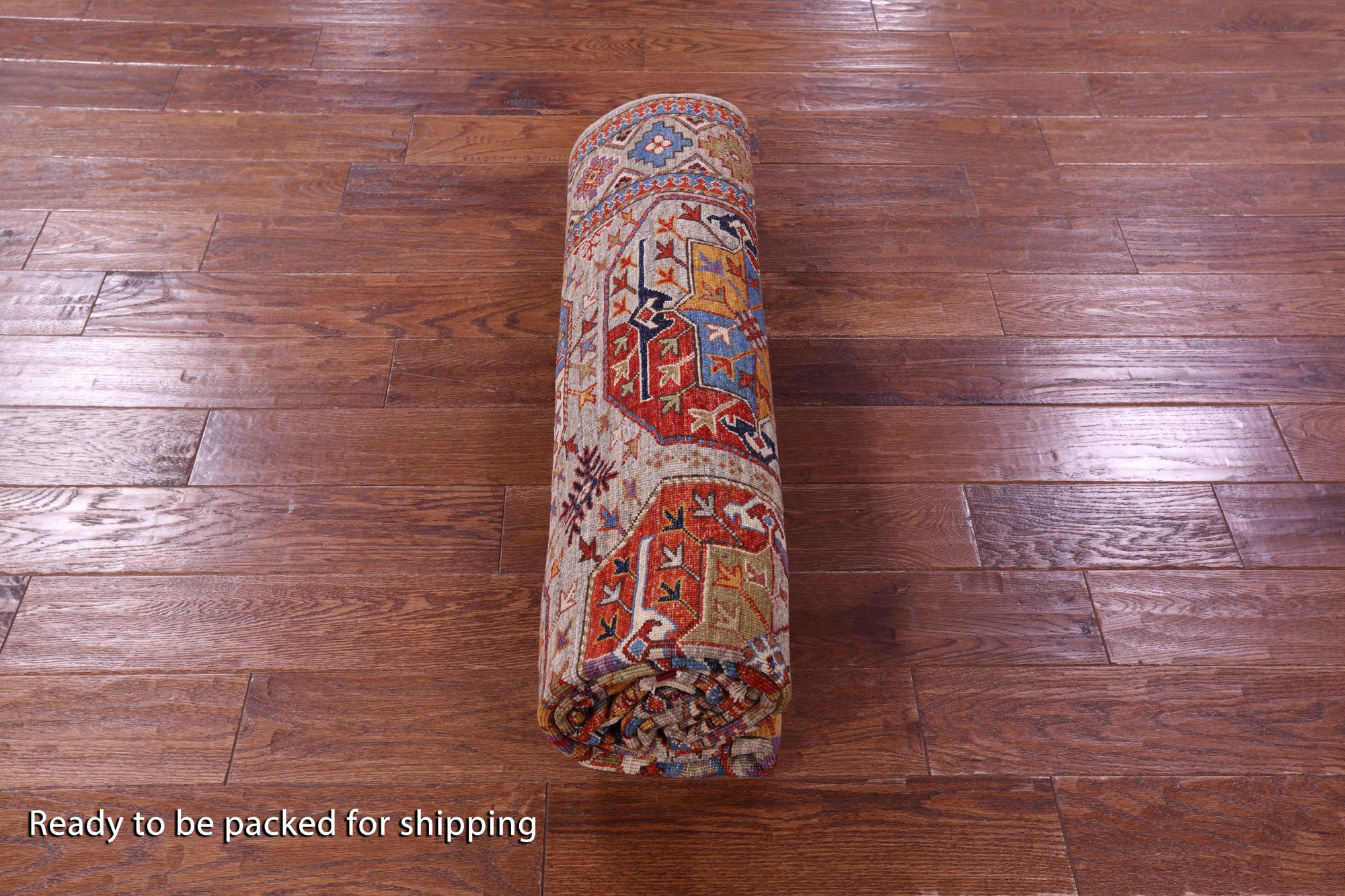 Turkmen Ersari Hand Knotted Wool Rug - 5' 11" X 8' 1" - Golden Nile