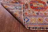 Turkmen Ersari Hand Knotted Wool Rug - 5' 11" X 8' 1" - Golden Nile