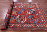 Turkmen Ersari Handmade Wool Rug - 6' 4" X 9' 1" - Golden Nile