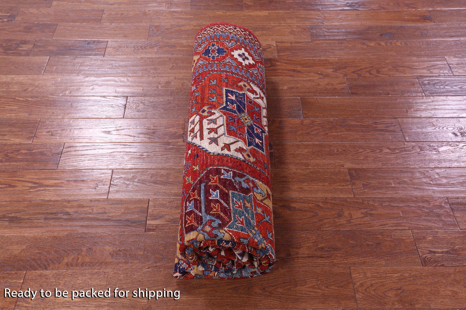 Turkmen Ersari Handmade Wool Rug - 6' 4" X 9' 1" - Golden Nile
