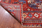 Turkmen Ersari Handmade Wool Rug - 6' 4" X 9' 1" - Golden Nile