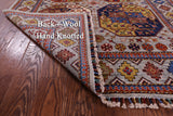 Turkmen Ersari Handmade Wool Rug - 4' 10" X 7' 5" - Golden Nile