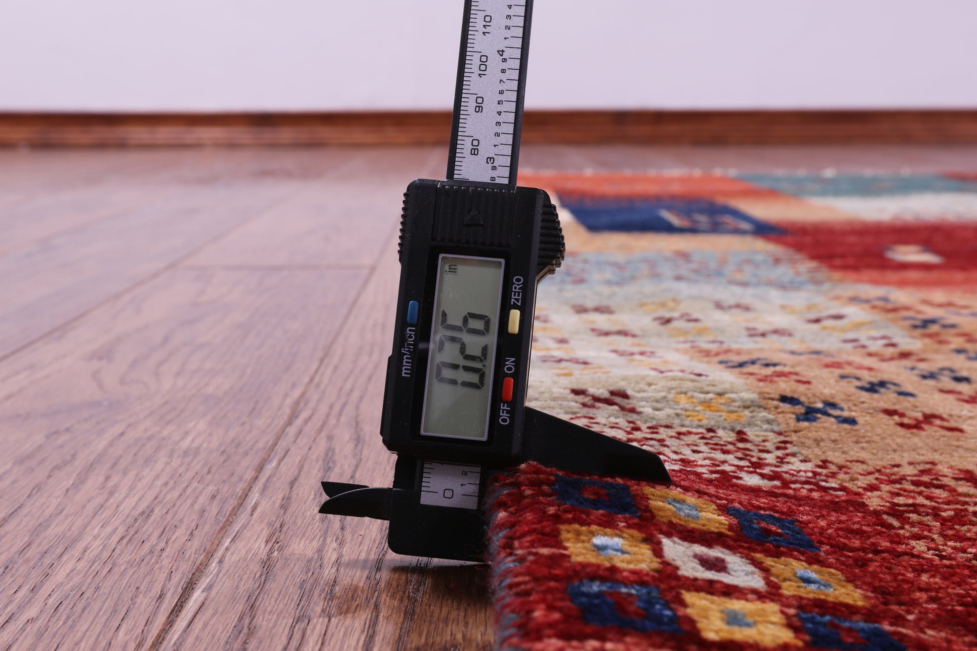 Tribal Persian Gabbeh Handmade Wool Rug - 6' 6" X 9' 7" - Golden Nile