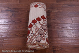 Pomegranate Tree Persian Gabbeh Hand Knotted Wool Rug - 5' 2" X 6' 8" - Golden Nile