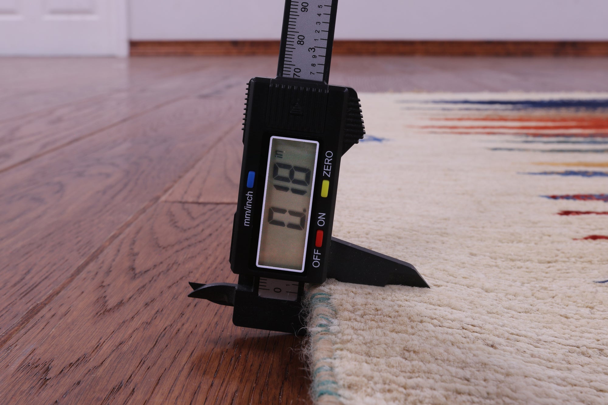 Tribal Persian Gabbeh Hand Knotted Wool Rug - 4' 9" X 6' 6" - Golden Nile