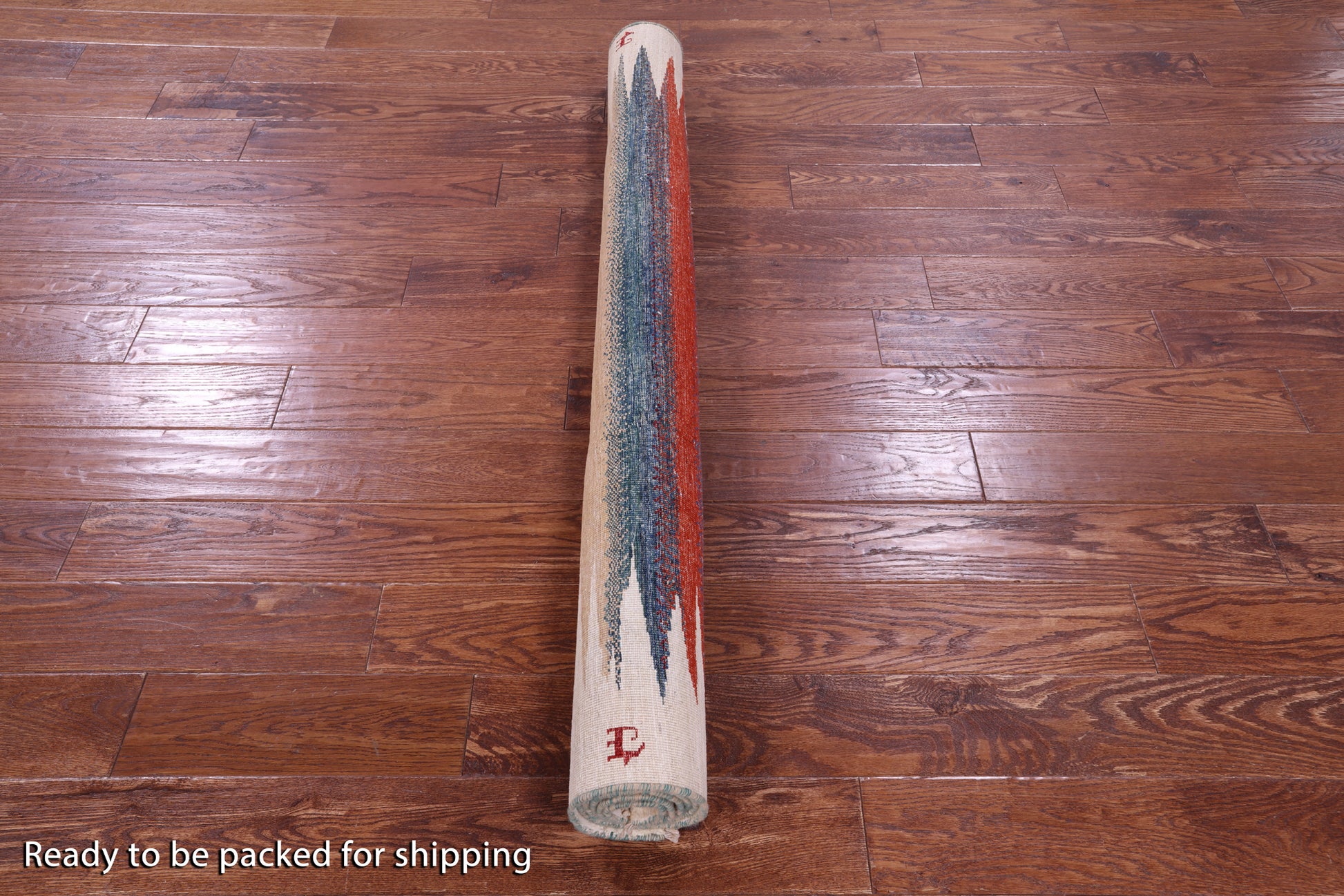 Tribal Persian Gabbeh Hand Knotted Wool Rug - 4' 9" X 6' 6" - Golden Nile