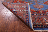 Persian Fine Serapi Handmade Wool Rug - 6' 0" X 8' 10" - Golden Nile