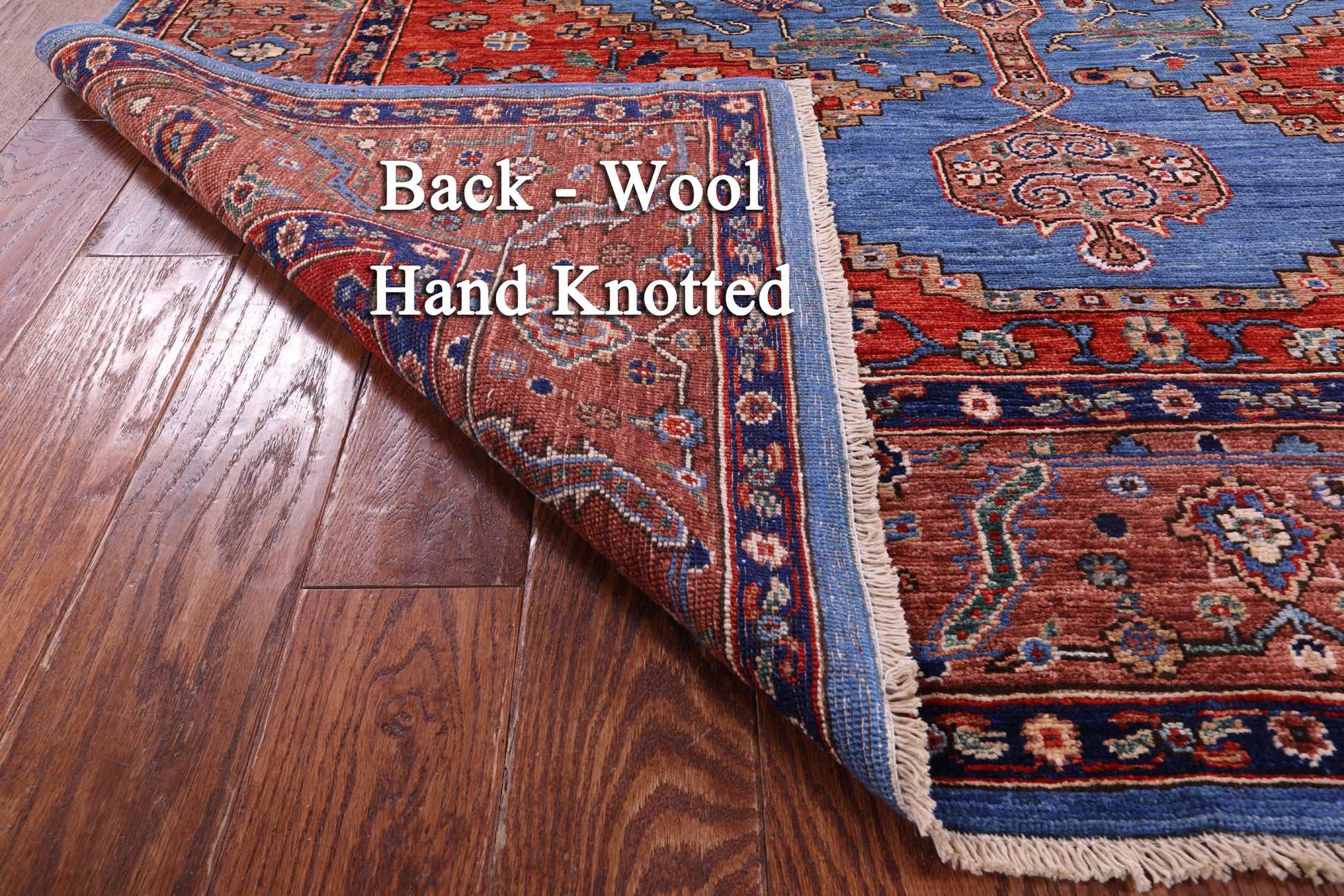 Persian Fine Serapi Handmade Wool Rug - 6' 0" X 8' 10" - Golden Nile