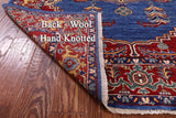 Persian Fine Serapi Hand Knotted Wool Rug - 4' 11" X 6' 10" - Golden Nile