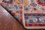 Persian Fine Serapi Hand Knotted Wool Rug - 5' 0" X 6' 10" - Golden Nile