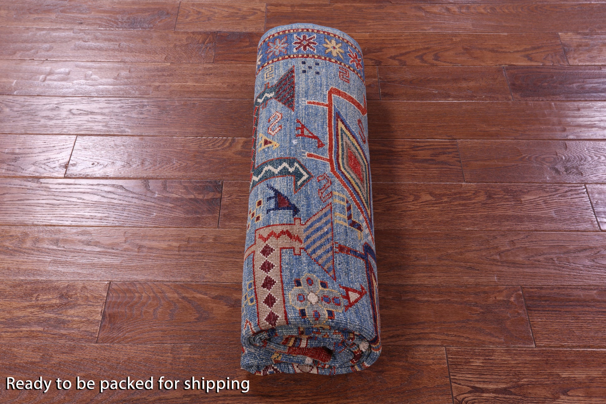 Persian Fine Serapi Hand Knotted Wool Rug - 4' 11" X 7' 0" - Golden Nile