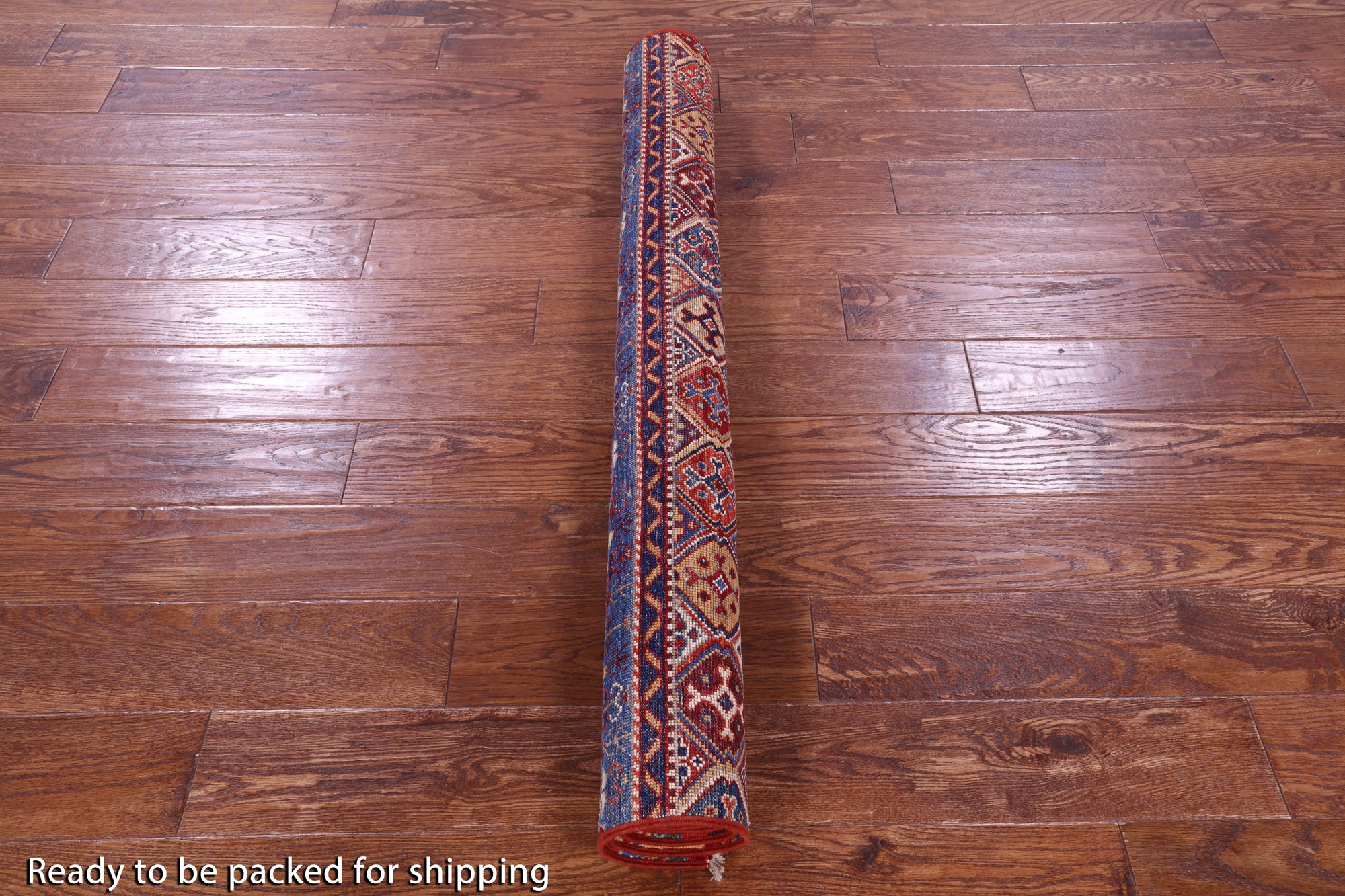 Tribal Persian Gabbeh Hand Knotted Wool Rug - 4' 0" X 5' 10" - Golden Nile