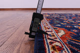 Blue Persian Fine Serapi Handmade Wool Runner Rug - 2' 8" X 7' 10" - Golden Nile