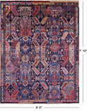 Persian Fine Serapi Handmade Wool Rug - 6' 0" X 7' 10" - Golden Nile