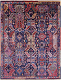 Persian Fine Serapi Handmade Wool Rug - 6' 0" X 7' 10" - Golden Nile