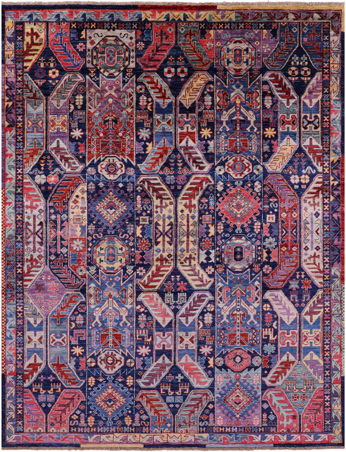 Persian Fine Serapi Handmade Wool Rug - 6' 0" X 7' 10" - Golden Nile