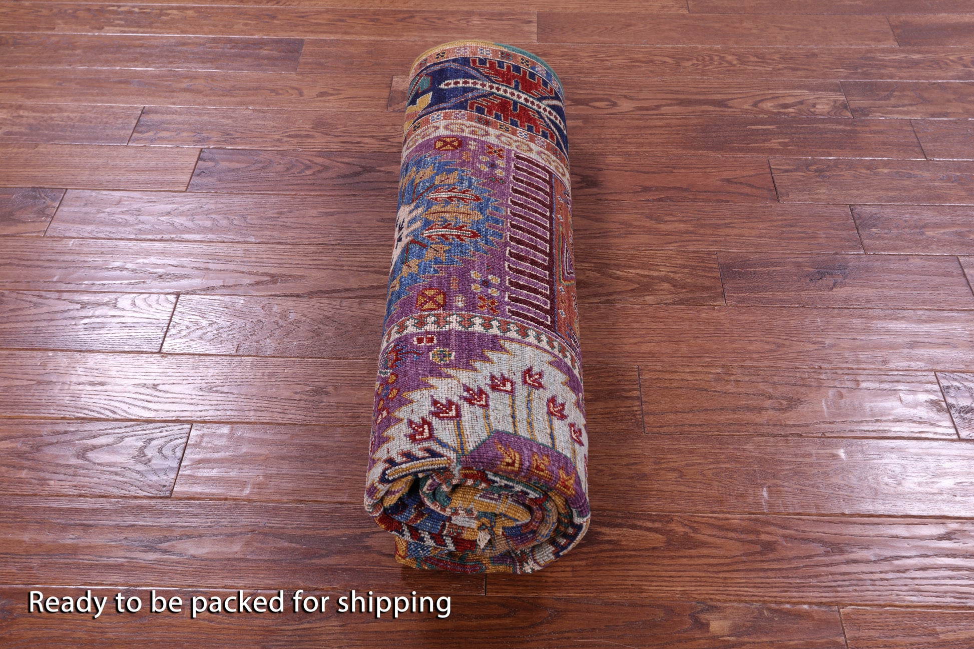 Persian Fine Serapi Hand Knotted Wool Rug - 6' 2" X 8' 8" - Golden Nile