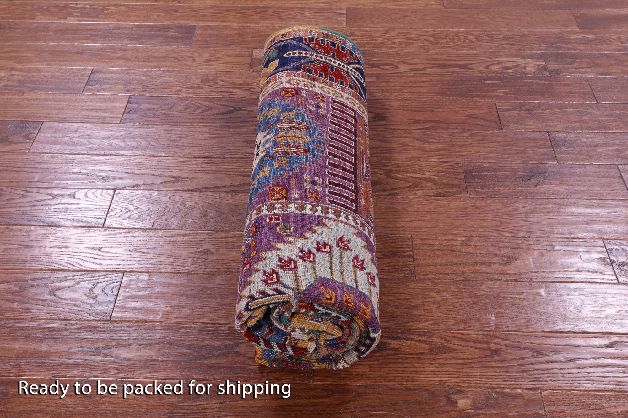 Persian Fine Serapi Hand Knotted Wool Rug - 6' 2" X 8' 8" - Golden Nile