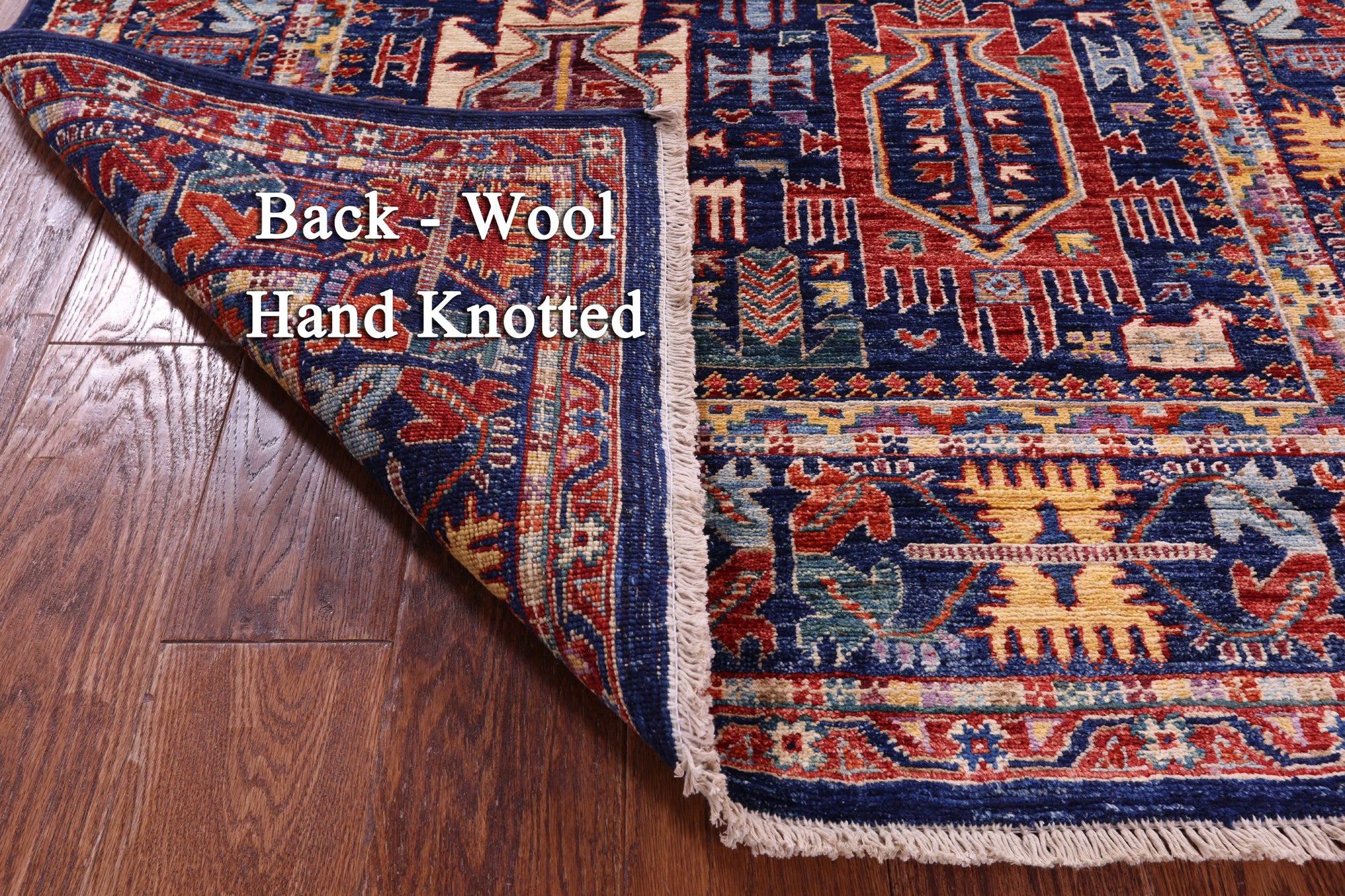 Persian Fine Serapi Hand Knotted Wool Rug - 3' 11" X 6' 0" - Golden Nile