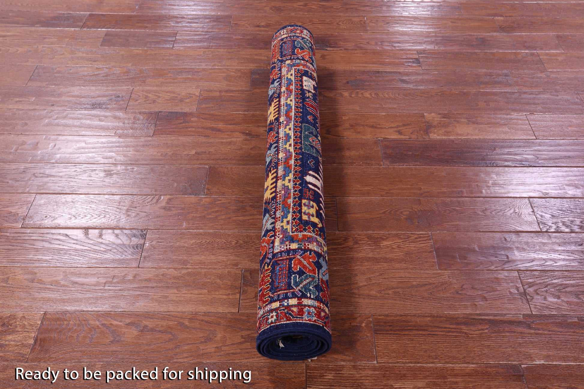 Persian Fine Serapi Hand Knotted Wool Rug - 3' 11" X 6' 0" - Golden Nile