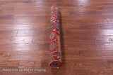 Persian Fine Serapi Hand Knotted Wool Rug - 3' 8" X 4' 11" - Golden Nile