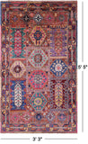 Persian Fine Serapi Hand Knotted Wool Rug - 3' 3" X 5' 5" - Golden Nile