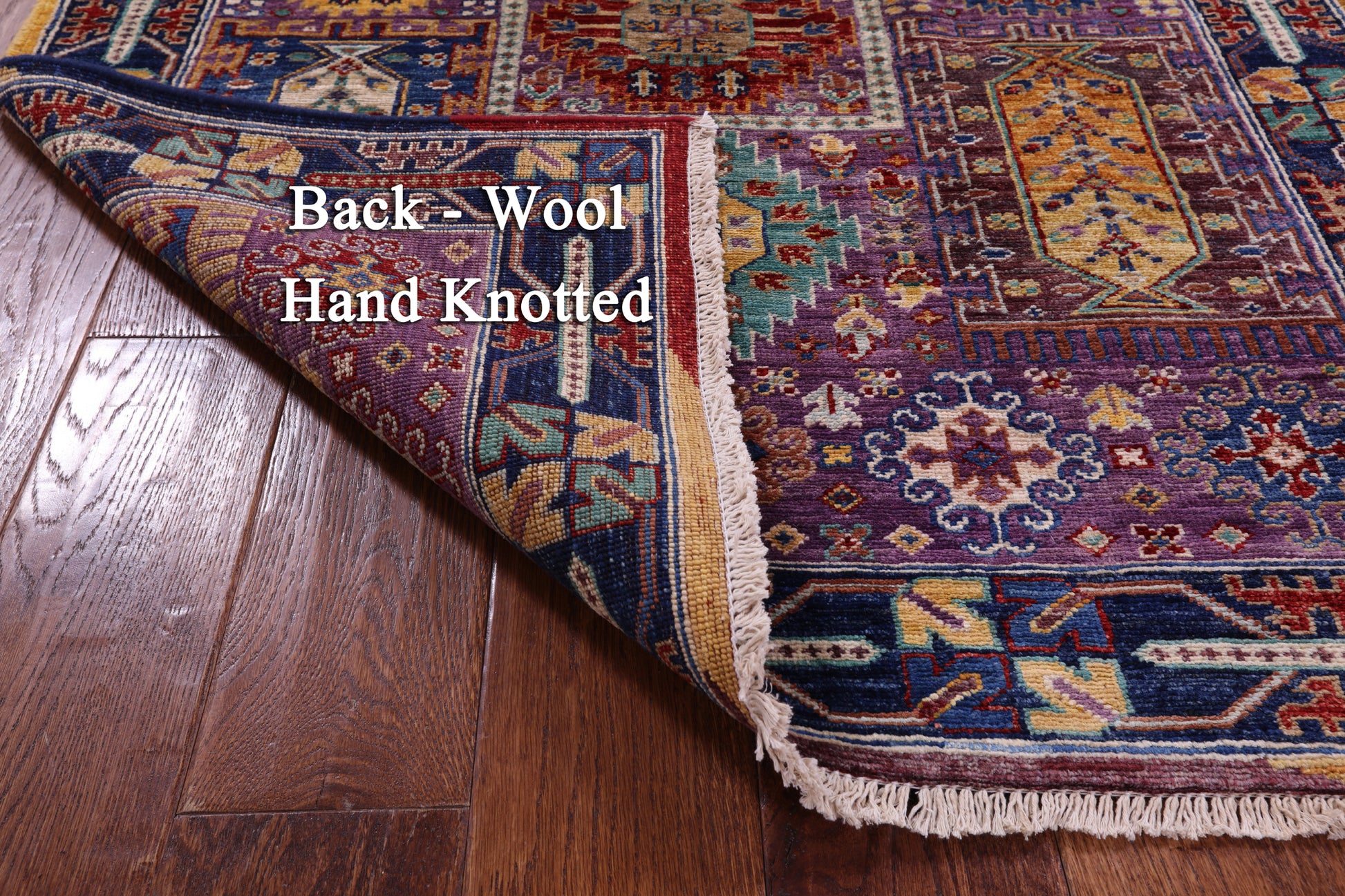 Persian Fine Serapi Hand Knotted Wool Rug - 3' 5" X 5' 0" - Golden Nile