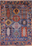 Persian Fine Serapi Handmade Wool Rug - 4' 11" X 7' 3" - Golden Nile
