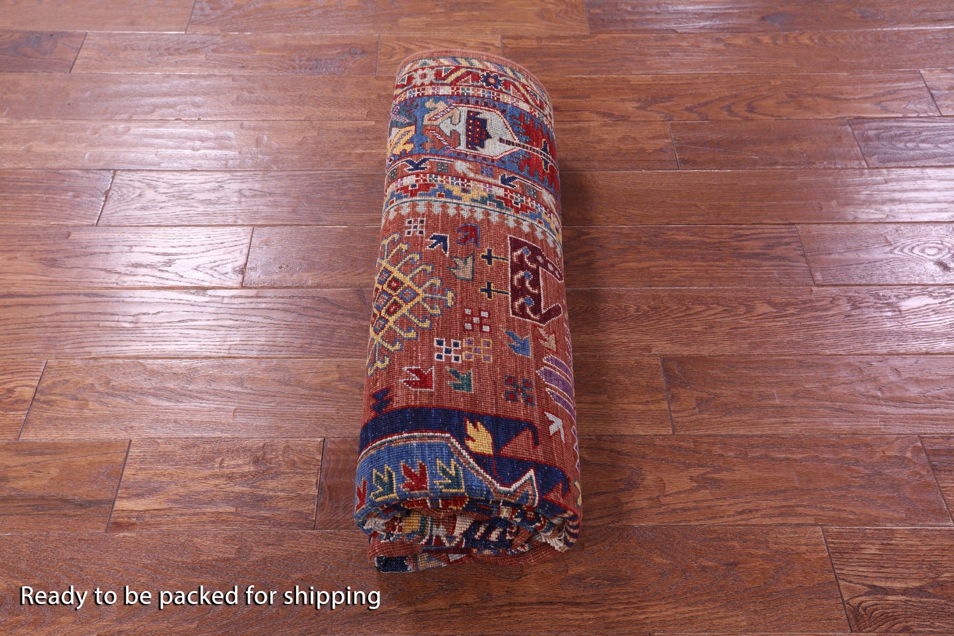 Persian Fine Serapi Hand Knotted Wool Rug - 5' 0" X 7' 1" - Golden Nile