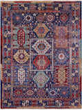 Persian Fine Serapi Hand Knotted Wool Rug - 5' 0" X 6' 9" - Golden Nile