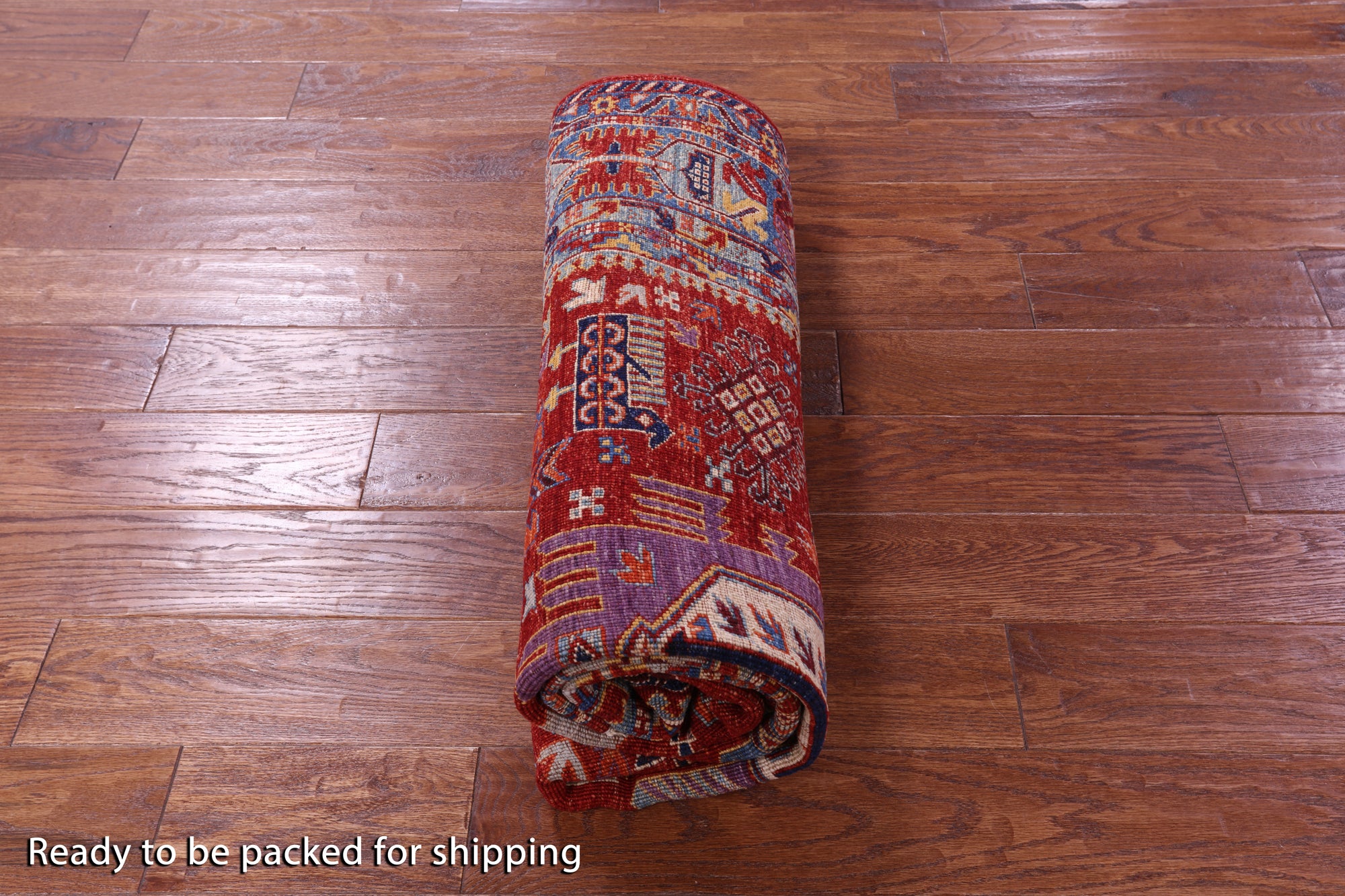 Persian Fine Serapi Hand Knotted Wool Rug - 5' 1" X 6' 6" - Golden Nile