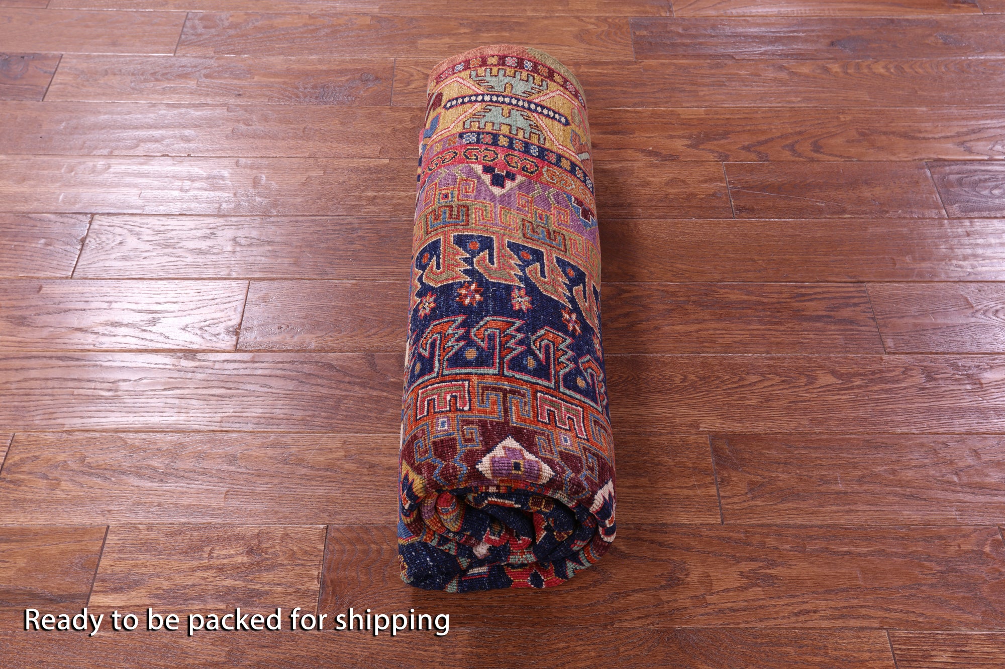 Persian Fine Serapi Handmade Wool Rug - 4' 10" X 6' 9" - Golden Nile