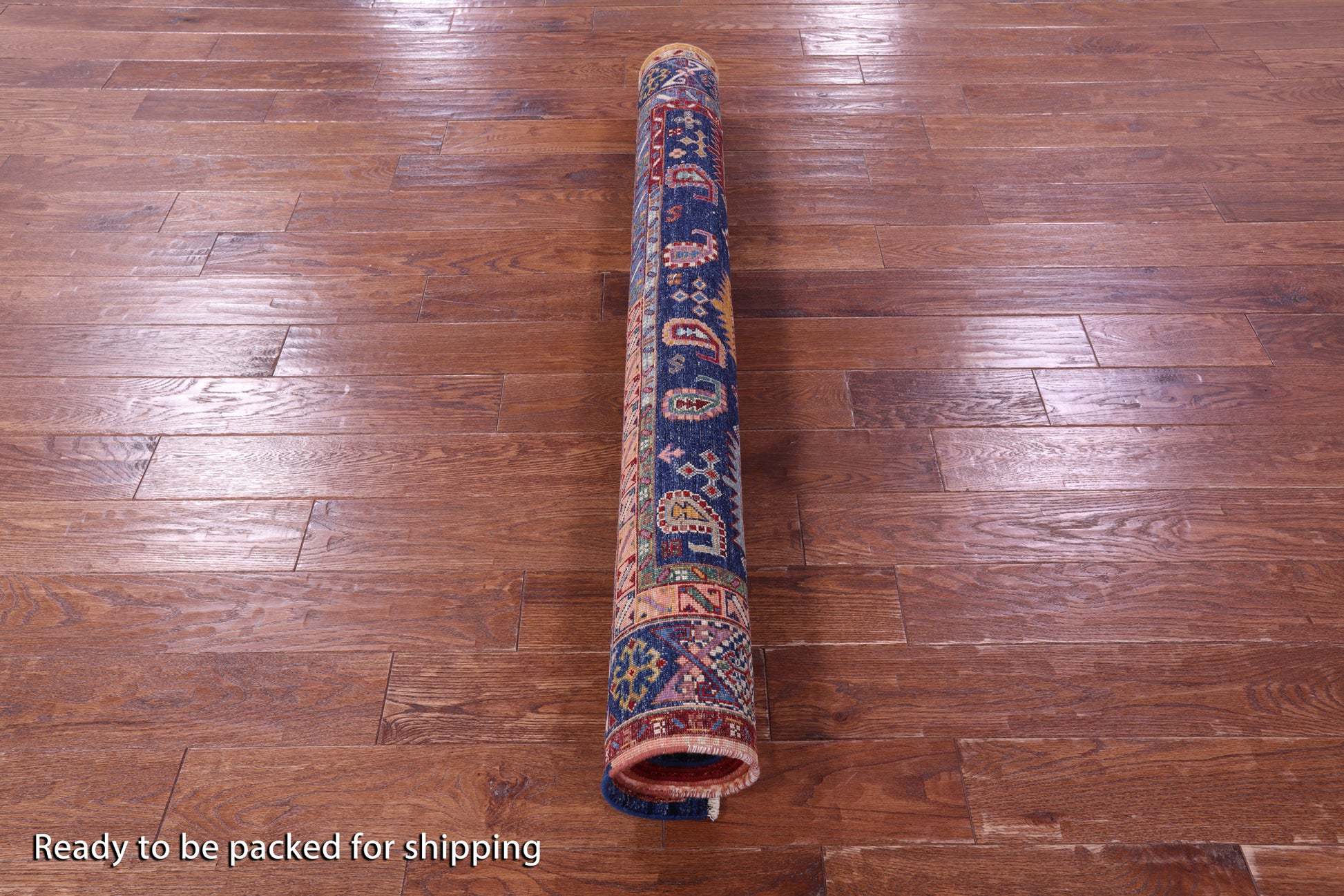 Persian Fine Serapi Handmade Wool Rug - 4' 10" X 7' 5" - Golden Nile