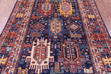 Persian Fine Serapi Hand Knotted Wool Rug - 4' 10" X 6' 10" - Golden Nile