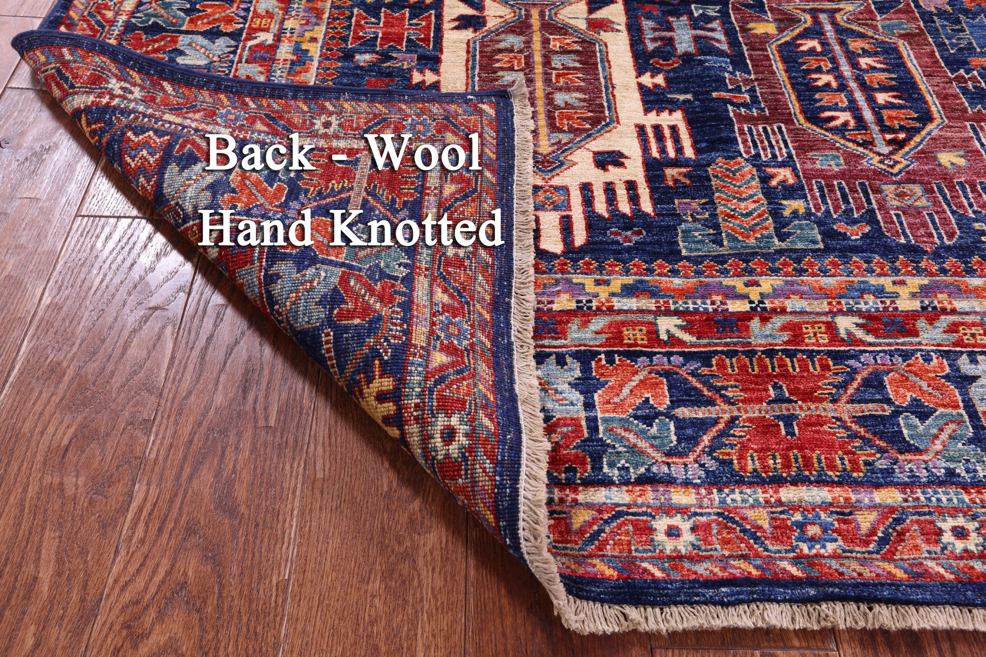 Persian Fine Serapi Hand Knotted Wool Rug - 4' 10" X 6' 10" - Golden Nile